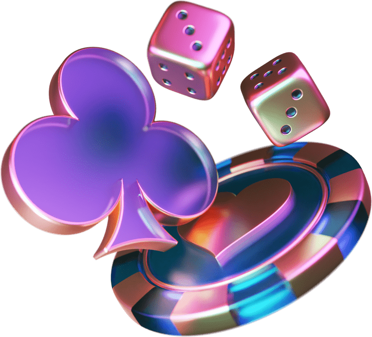 Casino Chip 3D Render Design Element